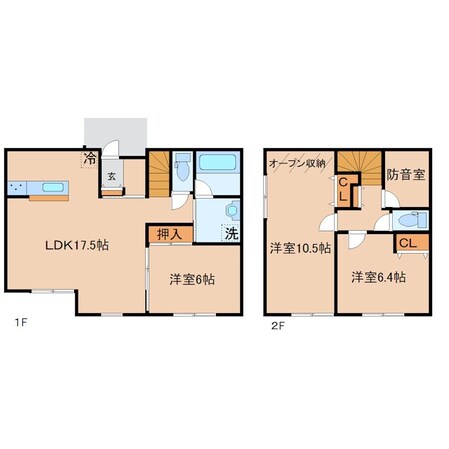 天神ハウス（仮称）の物件間取画像